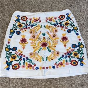 Altair’s state embroidered skirt